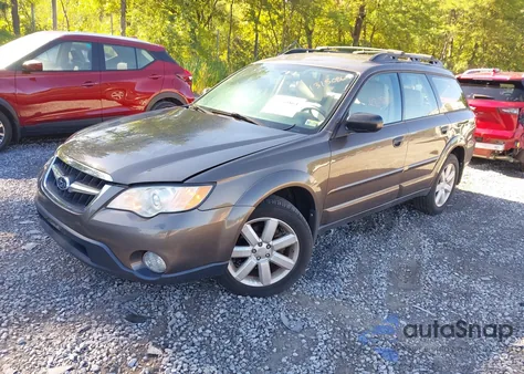2008 Subaru Outback 2.5I/2.5I L.l. Bean Edition из США, поврежденный, VIN 4S4BP61C687325119